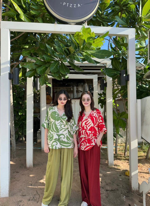 Women Casual Printed Co-Ord Sets